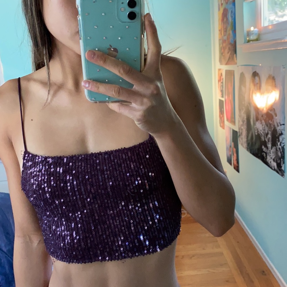 Urban Outfitters Motel Purple Concert Tank